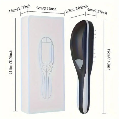 Electric Scalp Massager Comb – Anti-Hair Loss, Infrared Blue Light for Hair Growth
